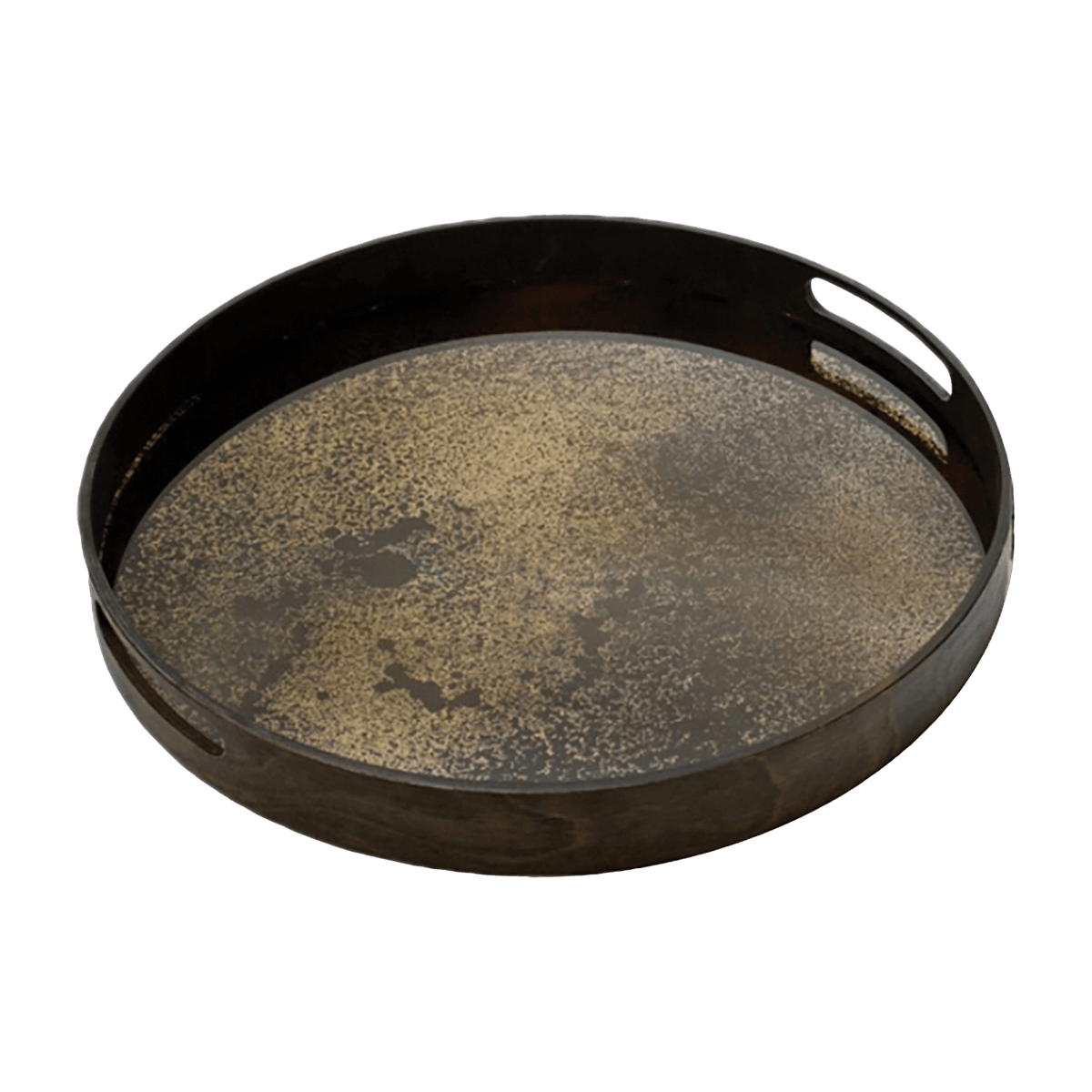 Plateau avec miroir vieilli bronze - Ethnicraft Accessories - The Cool Republic