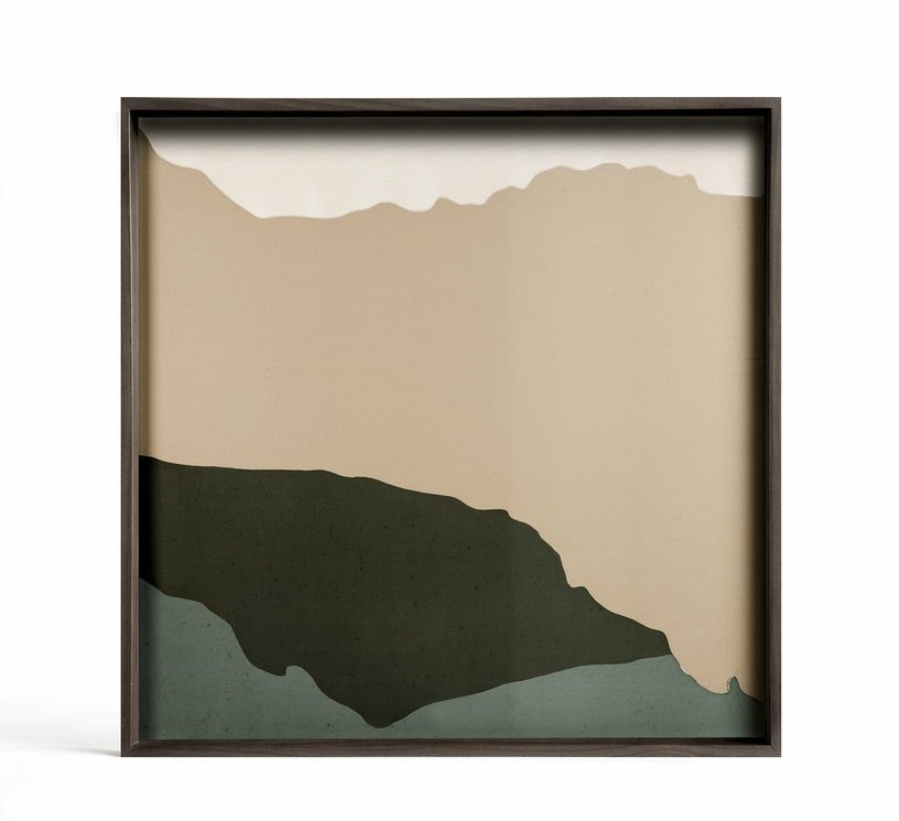 Plateau carré en verre Cream Wabi Sabi - Ethnicraft Accessories - The Cool Republic
