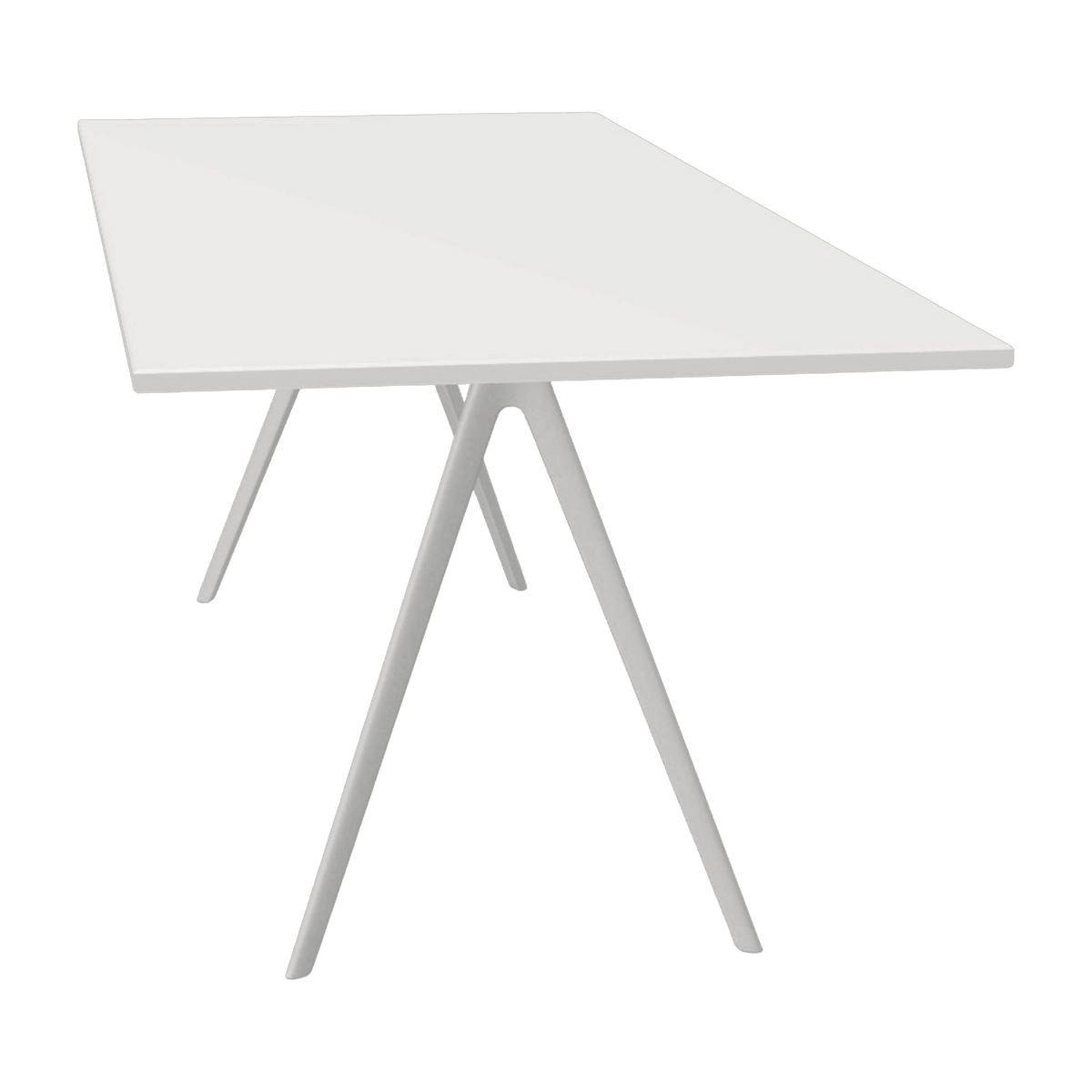 Plateau de table en bois blanc 205x85 cm Baguette - Magis - The Cool Republic