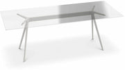 Plateau de table en verre blanc 205x85 cm Baguette - Magis - The Cool Republic