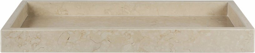 Plateau décoratif en marbre sable Marble - Mette Ditmer - The Cool Republic