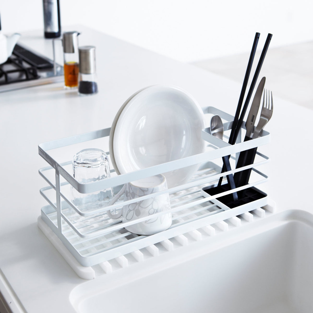 Plateau égouttoir blanc - Yamazaki - The Cool Republic