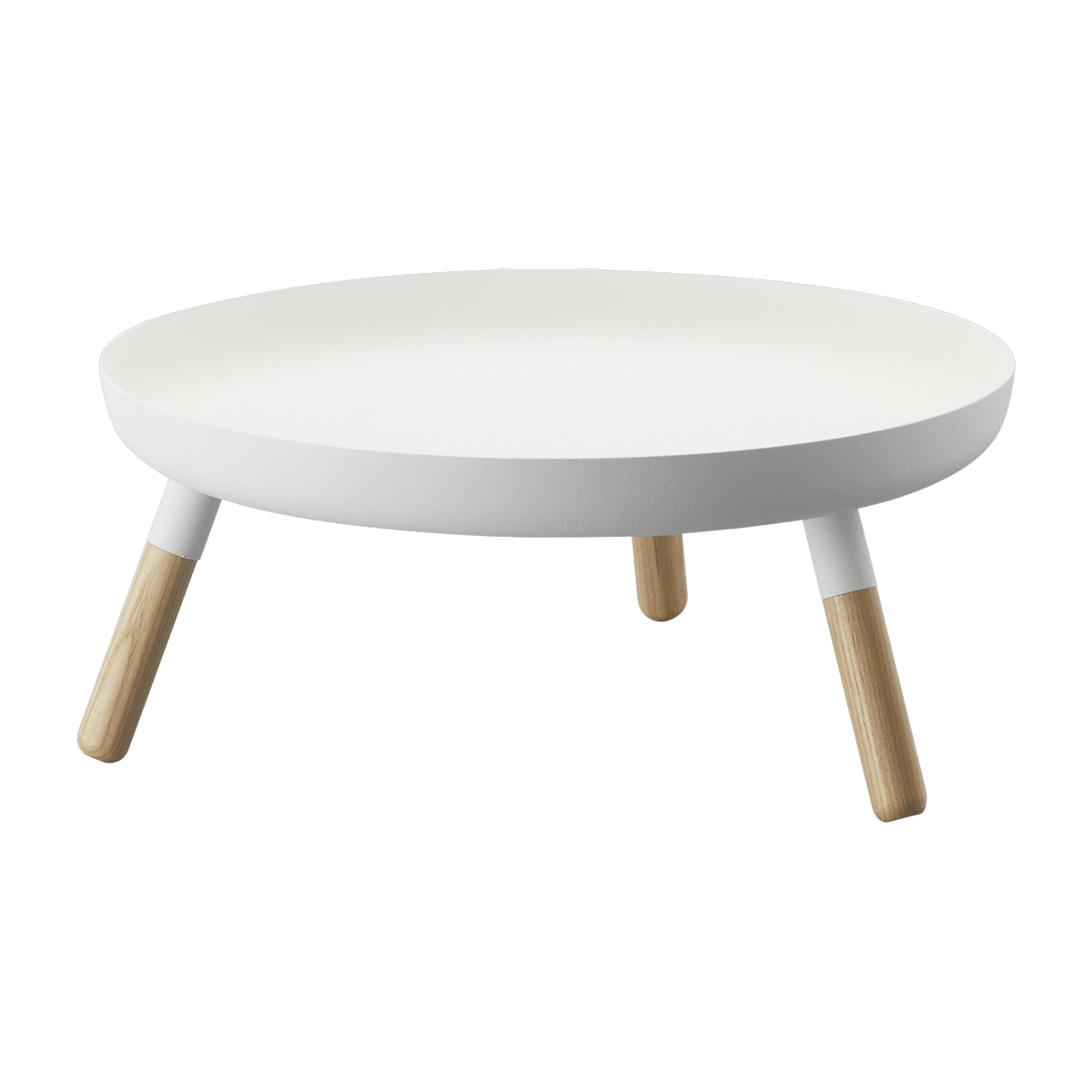 Plateau en acier avec pieds blanc Plain - Yamazaki - The Cool Republic