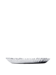 Plateau en acier inoxydable et miroir poli 35 cm Tydra - Ferm Living - The Cool Republic