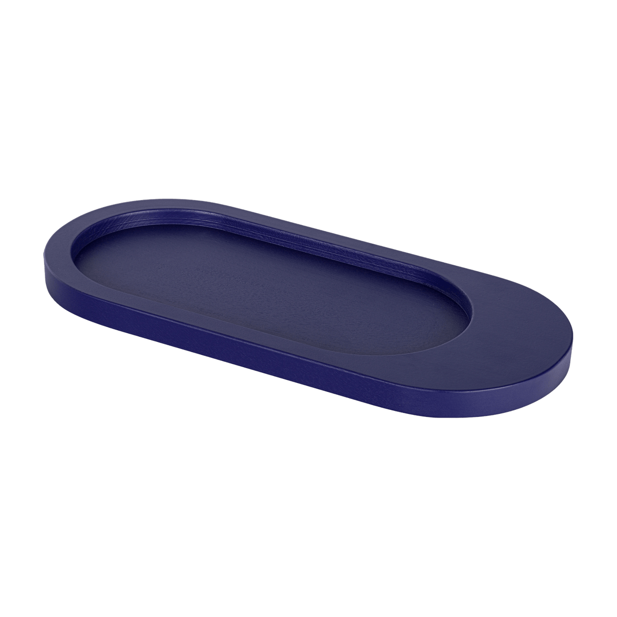 Plateau en bois bleu 32 x 15 cm Tenu - Noo.ma - The Cool Republic