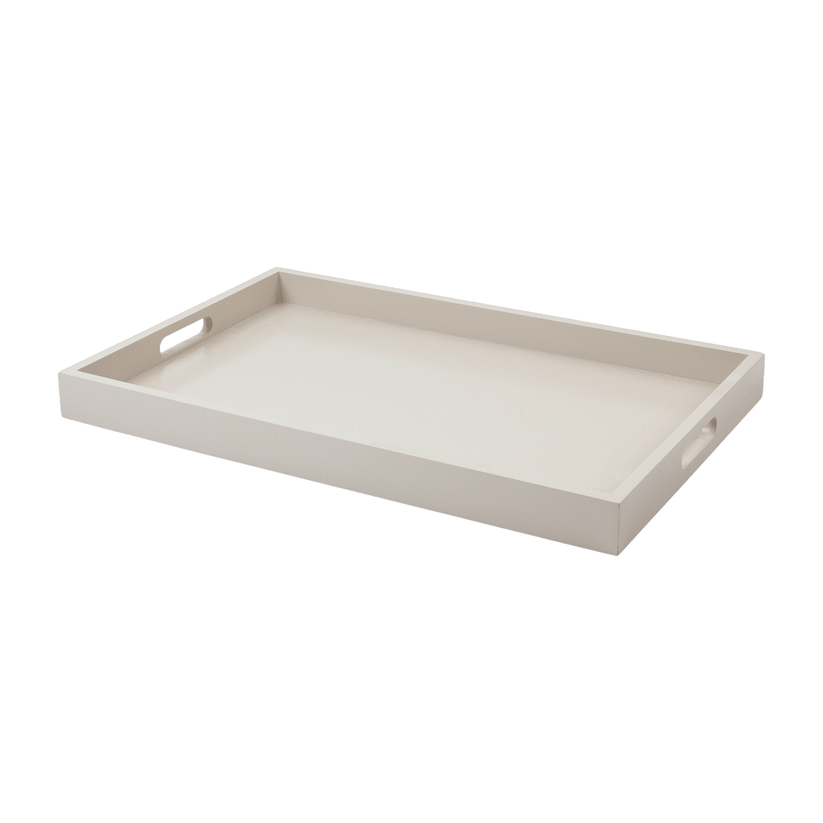 Birch wood tray gris clair 55 x 35 cm Sarah - Broste Copenhagen - The Cool Republic
