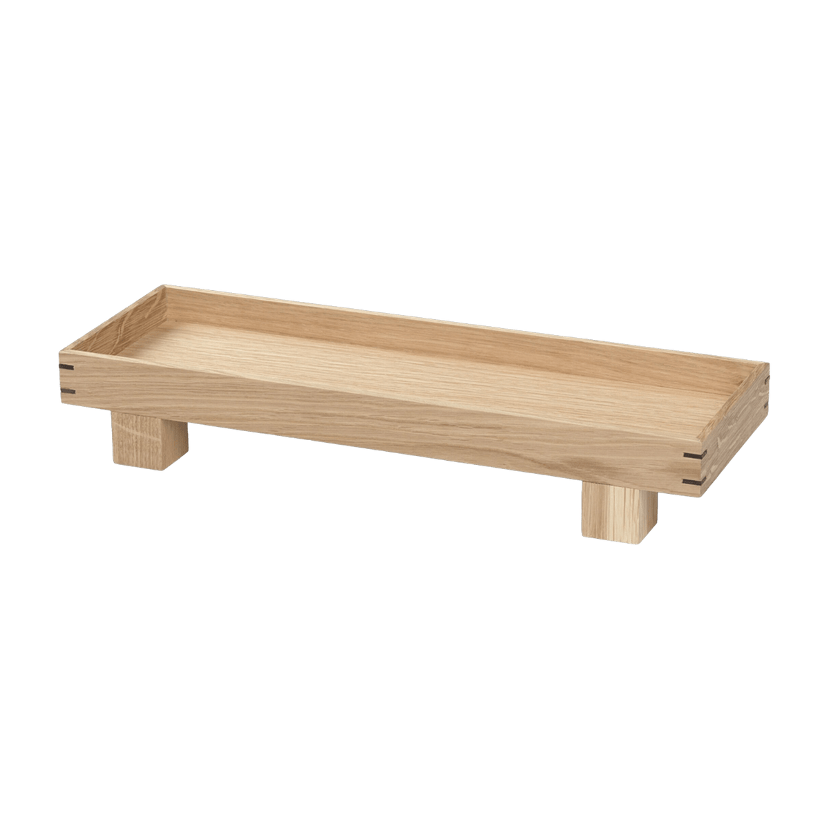 Plateau en chêne naturel 36 x 6 x 12 cm Bon - Ferm Living - The Cool Republic