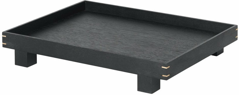 Plateau en chêne noir 36 x 6 x 28 cm Bon - Ferm Living - The Cool Republic