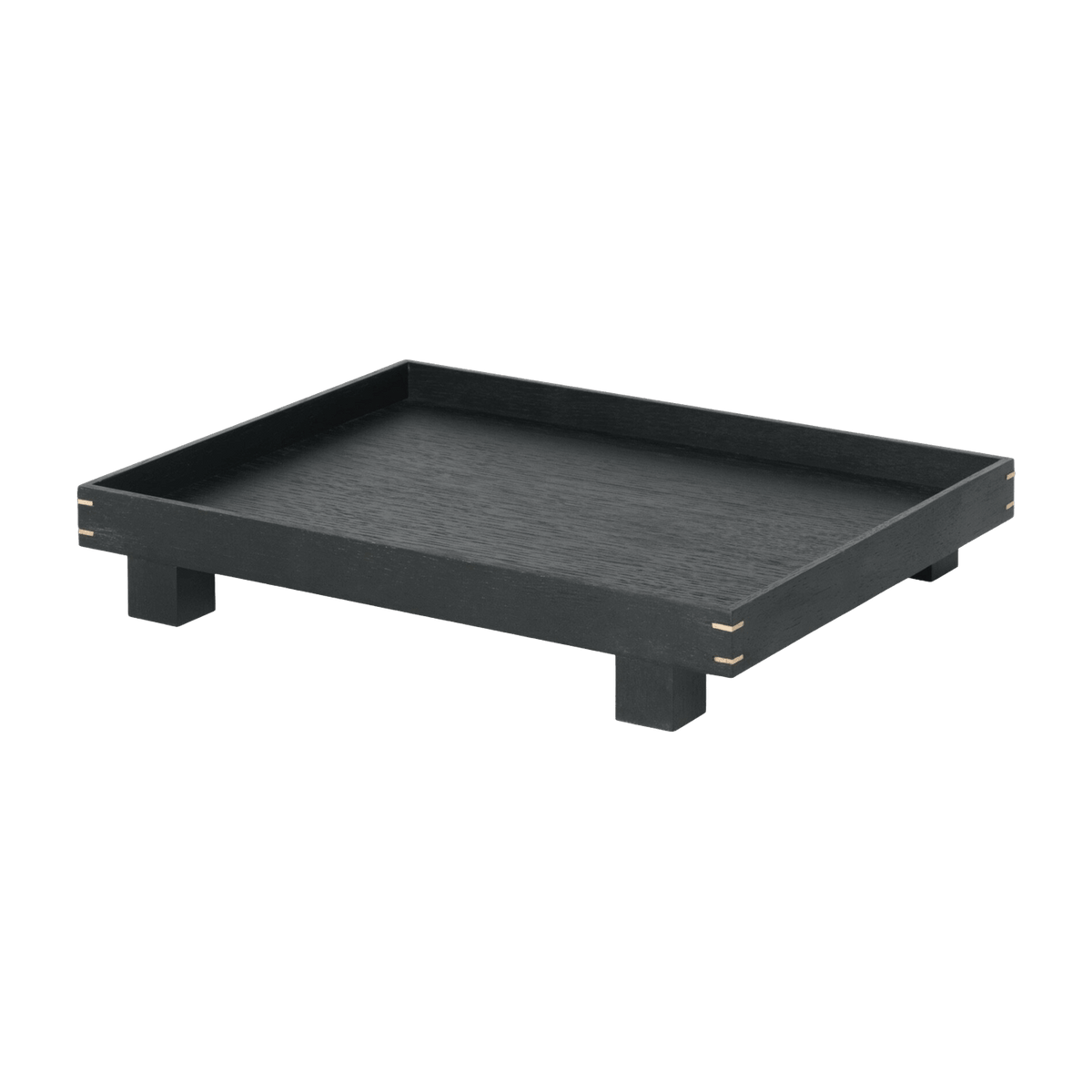 Plateau en chêne noir 36 x 6 x 28 cm Bon - Ferm Living - The Cool Republic