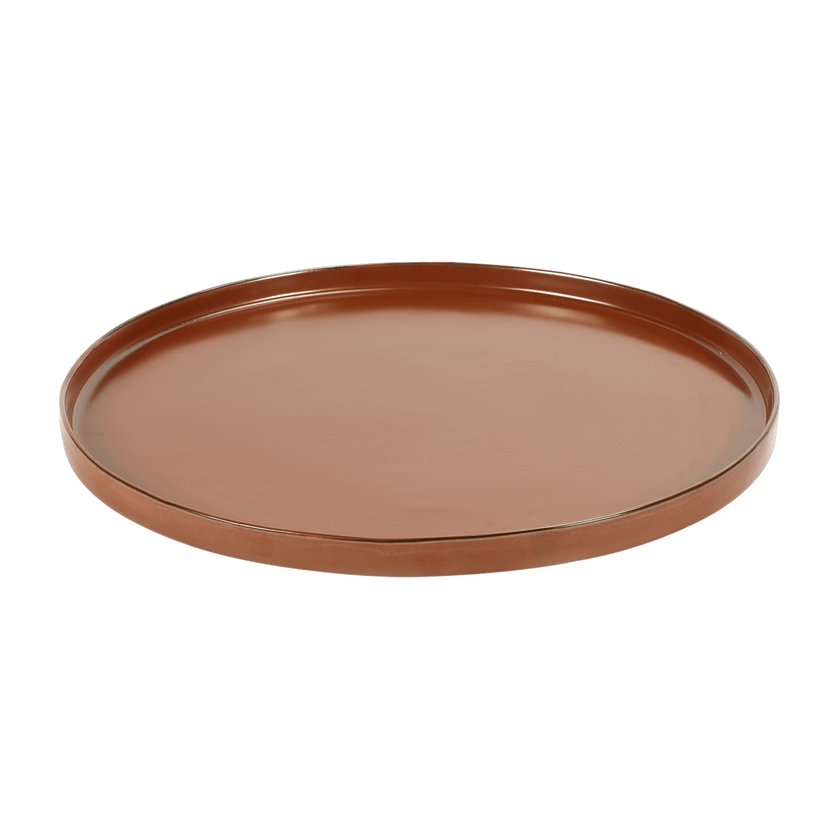 Plateau en grès rouille 46 cm - Serax - The Cool Republic
