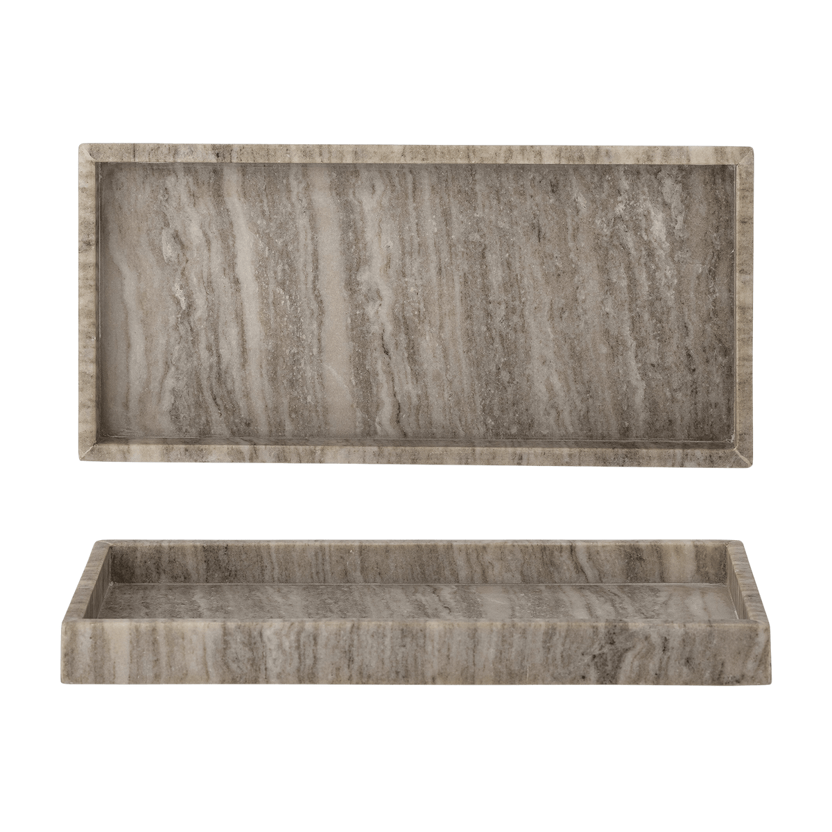 Plateau en marbre marron 38x18x3cm Majsa - Bloomingville - The Cool Republic
