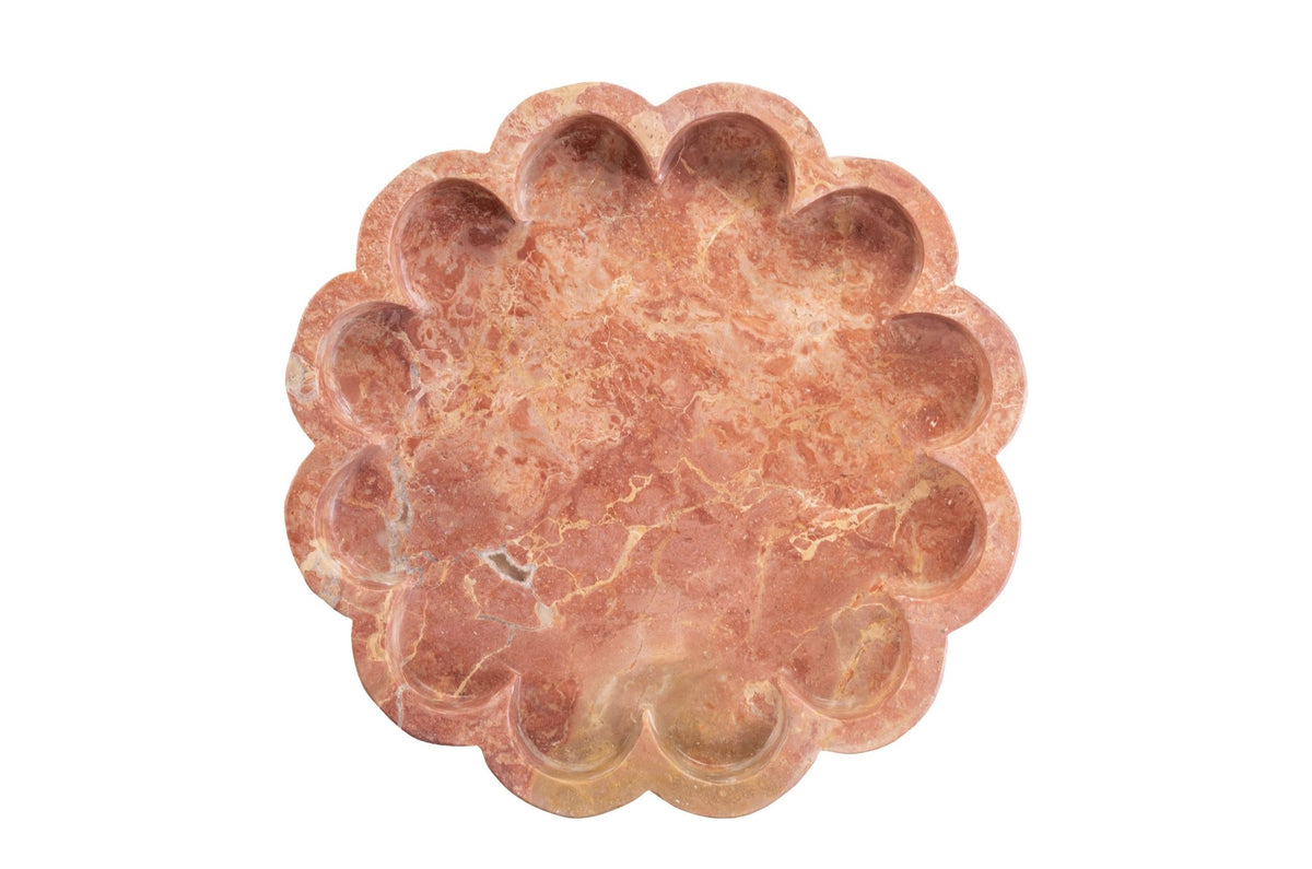 Plateau en marbre rose de kalipare 25x4cm Sam - Versmissen - The Cool Republic