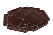 Plateau en marbre rosso levanto foncé 21x2cm Kiko - Versmissen - The Cool Republic