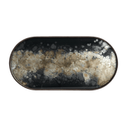 Plateau en verre Black Organic 71 x 36 cm - Ethnicraft Accessories - The Cool Republic