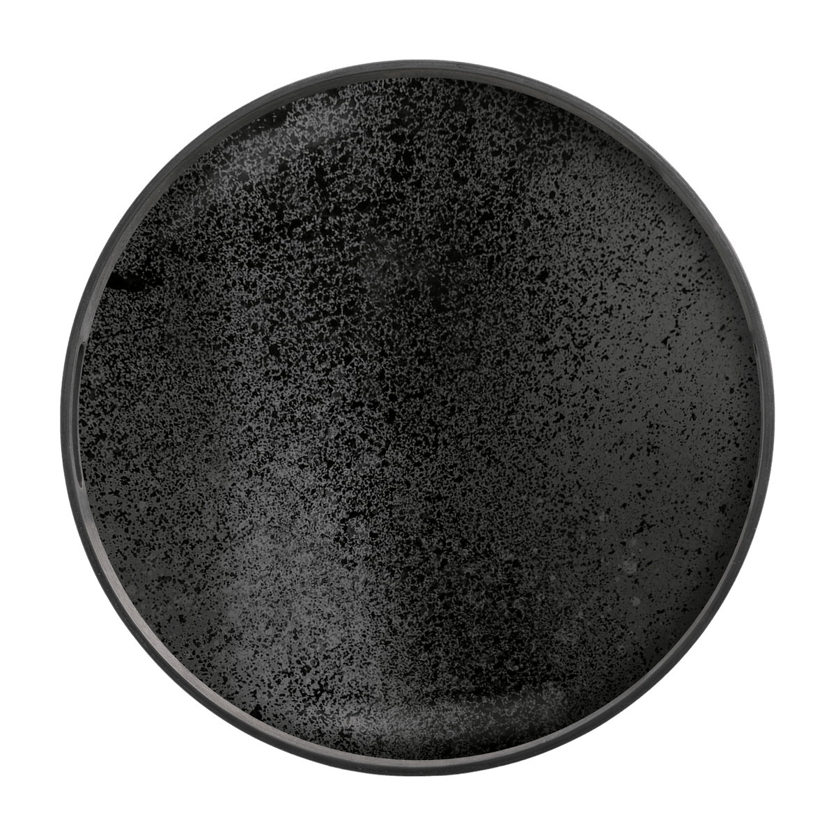 Plateau miroir noir charbon S - Ethnicraft Accessories - The Cool Republic