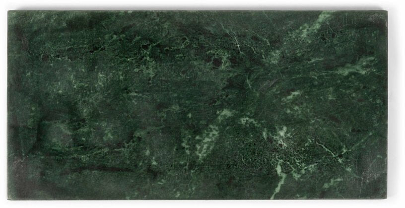 Plateau modèle d'exposition 20x40 cm marbre vert - Stoned - The Cool Republic
