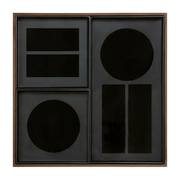 Plateau organisateur de bureau 4 éléments anthracite - Ethnicraft Accessories - The Cool Republic