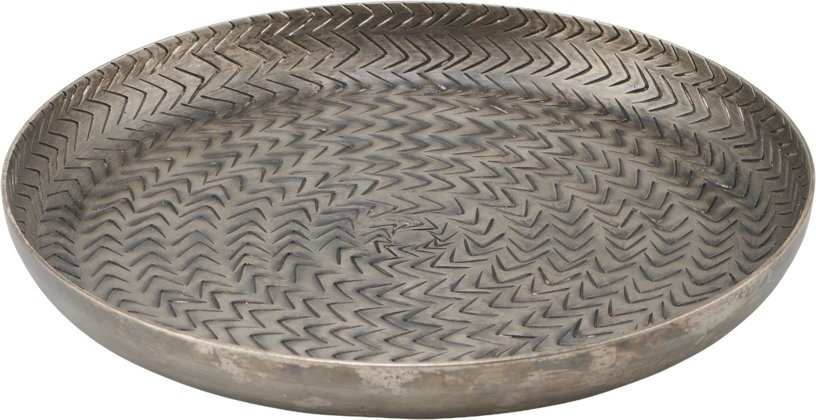 Plateau Rattan Finition Noir Brossé 20 cm - House Doctor - The Cool Republic