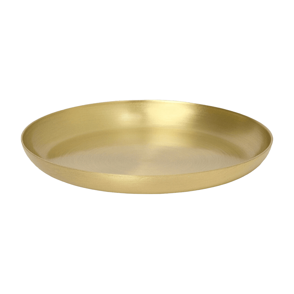 Plateau rond en laiton 9,5 x 1 cm Basho - Ferm Living - The Cool Republic