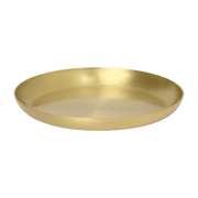 Plateau rond en laiton 9,5 x 1 cm Basho - Ferm Living - The Cool Republic