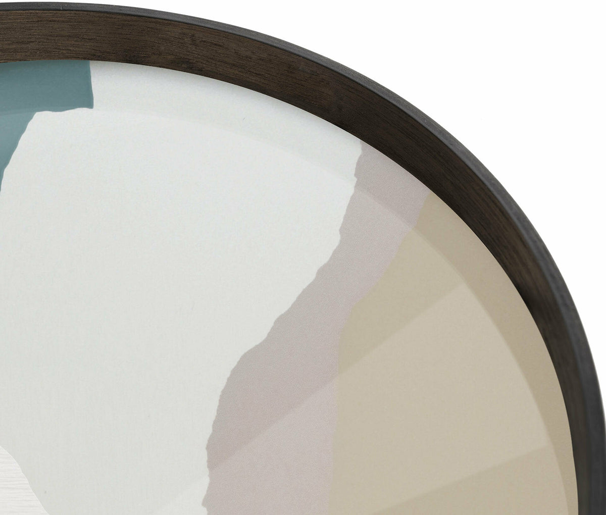 Plateau rond en verre Slate Wabi Sabi L - Ethnicraft Accessories - The Cool Republic