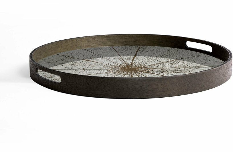 Plateau rond miroir Slice - Ethnicraft Accessories - The Cool Republic