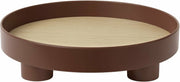 Plateau rouge foncé 30 cm Platform - Muuto - The Cool Republic