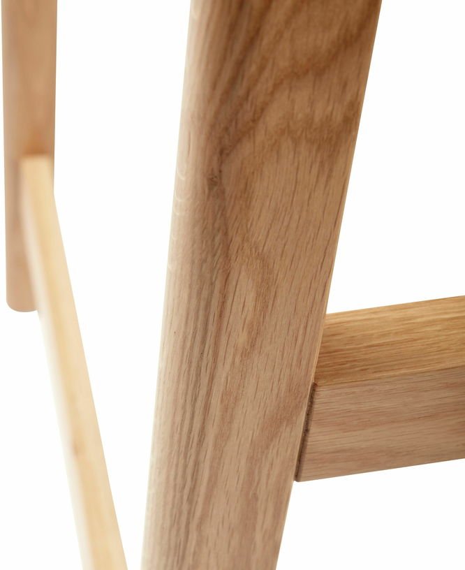 Portant 70 x 66 cm en bois de chêne naturel - Hübsch - The Cool Republic