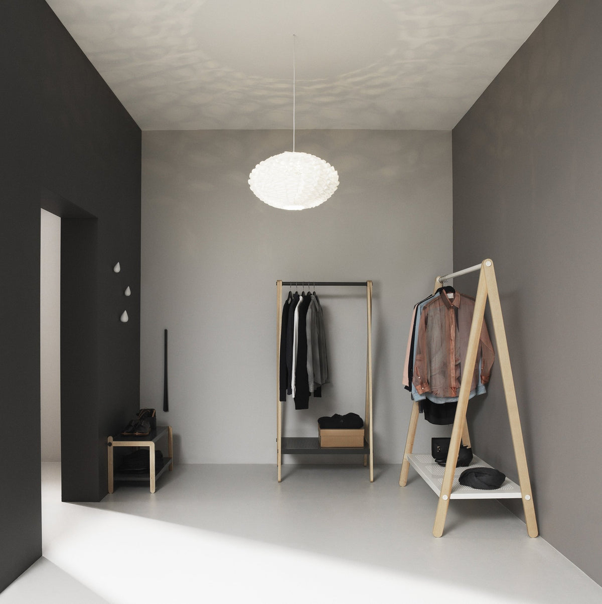 Portant pour vêtements Toj Blanc L blanc - Normann Copenhagen - The Cool Republic
