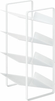 Porte bouteilles en acier blanc 40 x 20 cm - Yamazaki - The Cool Republic