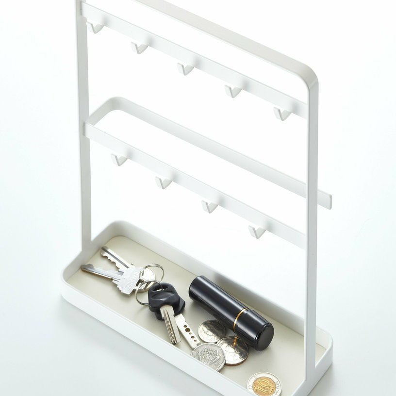 Porte - clés en acier blanc Smart - Yamazaki - The Cool Republic