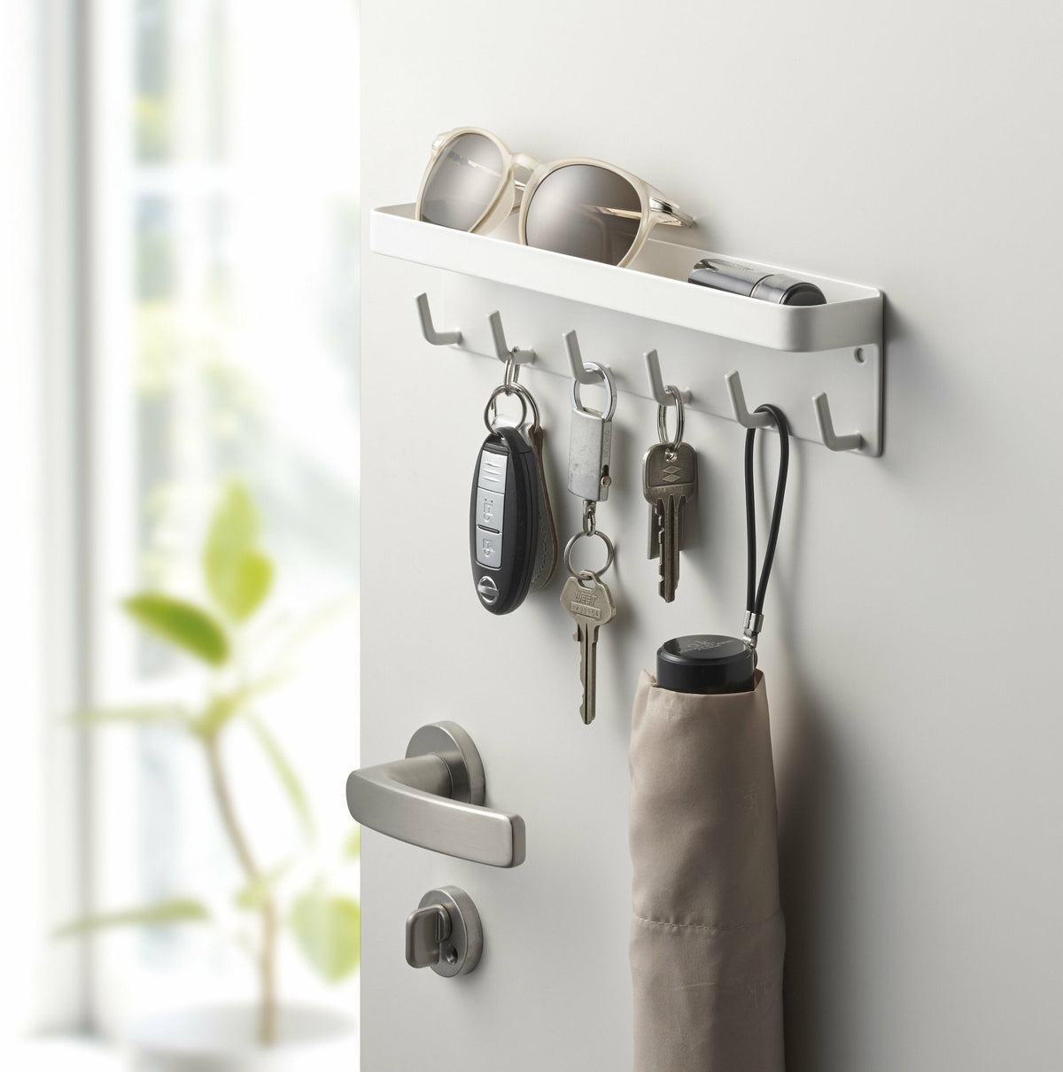 Porte - clés magnétique avec plateau blanc Smart - Yamazaki - The Cool Republic