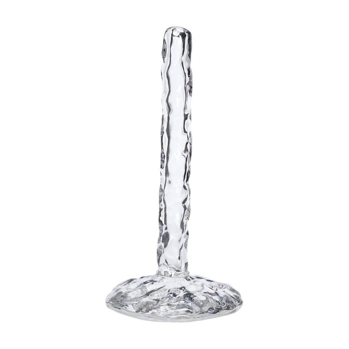 Porte-essuie-tout en verre transparent 28cm Meisui - Hübsch - The Cool Republic