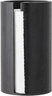 Porte essuie - tout noir en bois de paulownia - Bloomingville - The Cool Republic