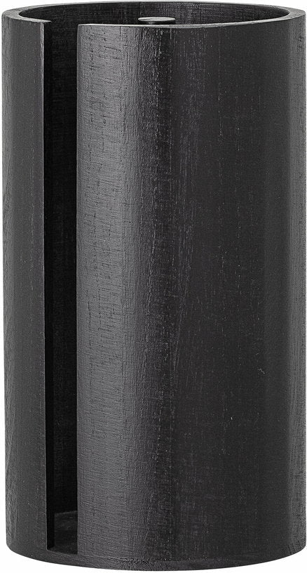 Porte essuie - tout noir en bois de paulownia - Bloomingville - The Cool Republic