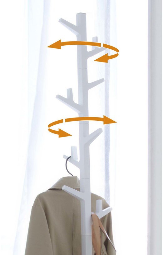 Porte manteau blanc Branch - Yamazaki - The Cool Republic