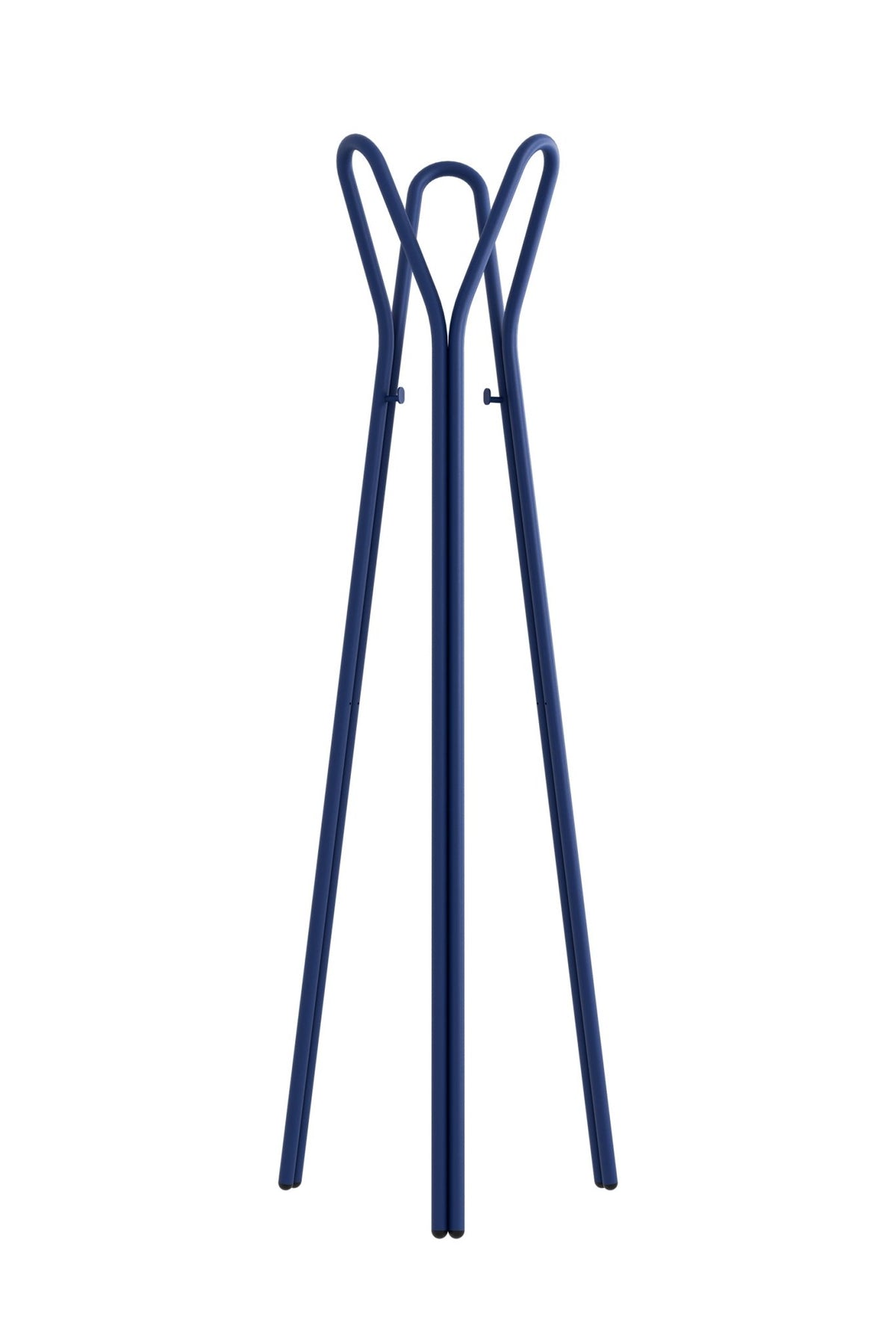 Porte-manteau en acier bleu 56x169cm Charles - Metallbude - The Cool Republic