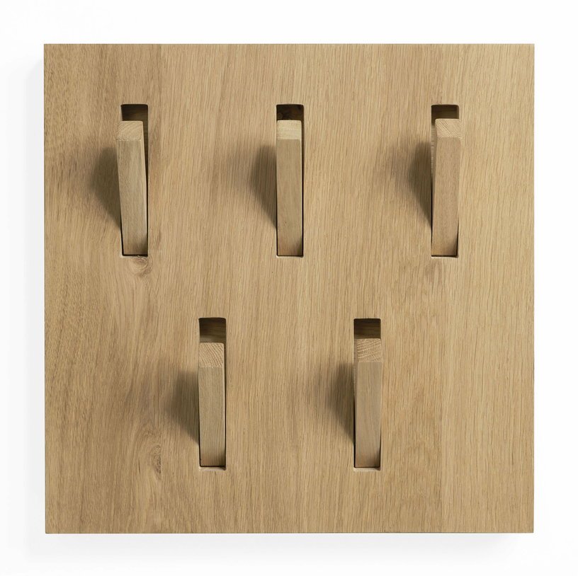 Porte - manteau en bois de chêne - Ethnicraft Accessories - The Cool Republic