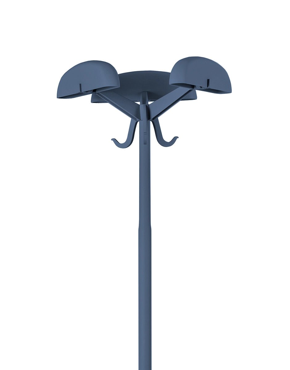 Porte-manteaux en acier bleu 170 x 40 cm Alta tensione - Kartell - The Cool Republic