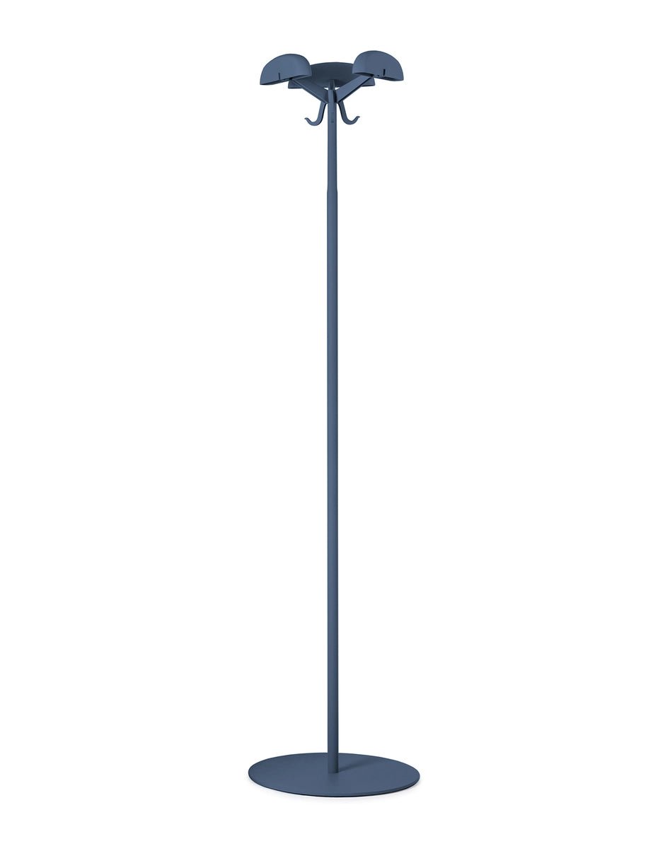 Porte-manteaux en acier bleu 170 x 40 cm Alta tensione - Kartell - The Cool Republic