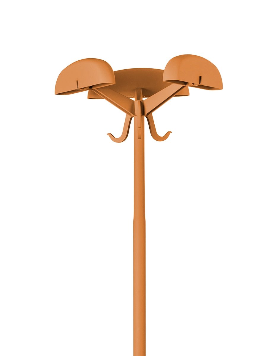Porte-manteaux en acier orange 170 x 40 cm Alta tensione - Kartell - The Cool Republic