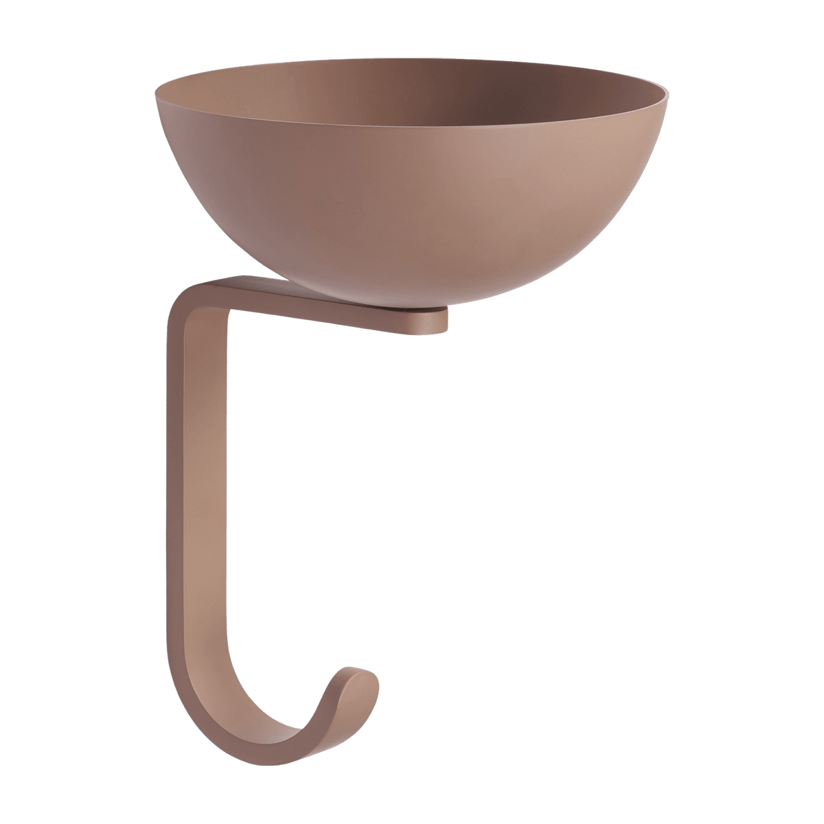 Porte-manteaux en aluminium rose Nest - Northern - The Cool Republic
