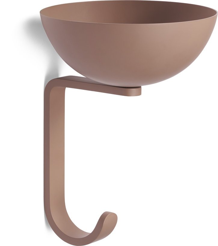 Porte - manteaux en aluminium rose Nest - Northern - The Cool Republic