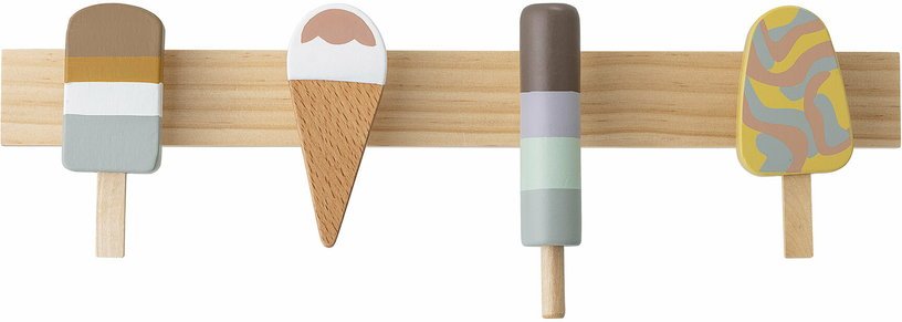 Porte - manteaux glaces en bois Zyon - Bloomingville mini - The Cool Republic