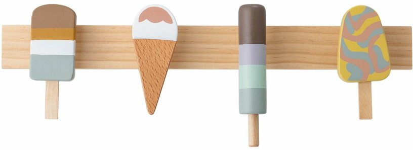 Porte - manteaux glaces en bois Zyon - Bloomingville mini - The Cool Republic