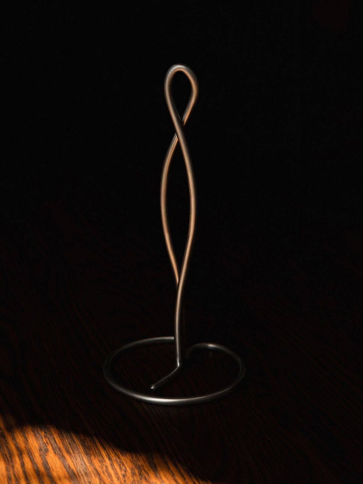 Brushed Stainless Steel Paper Towel Holder Curvature - Ferm Living - The Cool Republic