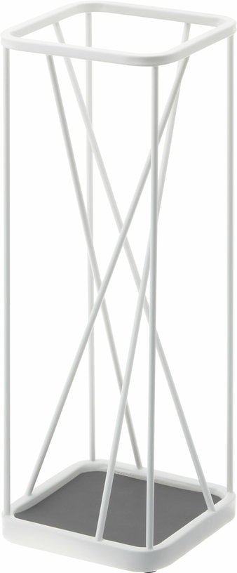 Porte - parapluie en acier blanc Nine - Yamazaki - The Cool Republic