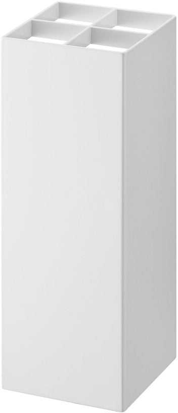 Porte - parapluies en métal blanc Smart Umbrella - Yamazaki - The Cool Republic