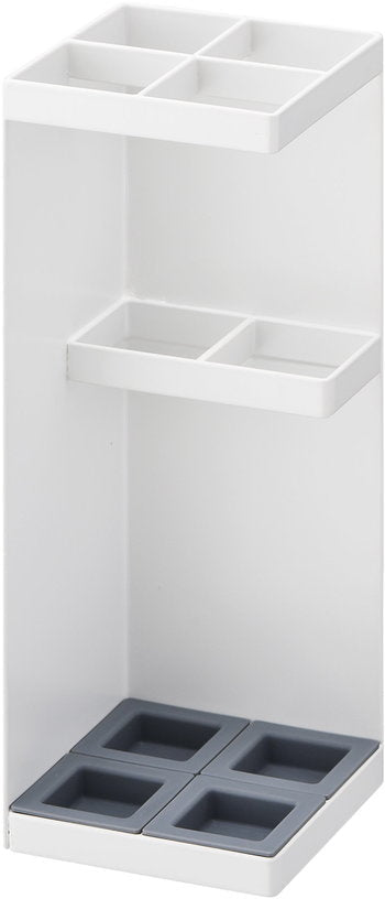 Porte - parapluies en métal blanc Smart Umbrella - Yamazaki - The Cool Republic