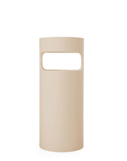 Porte-parapluies en plastique recyclé beige dove gray 60 x 25 cm Umbrella Stand - Kartell - The Cool Republic